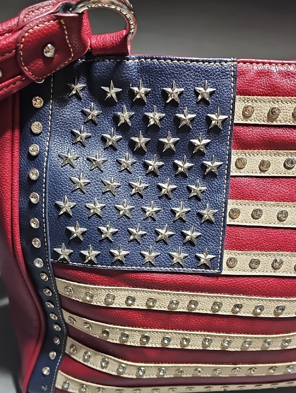 Montana West Bags American Pride Womens Conceal Carry Handbag Patriotic EUC - Picture 2 of 16